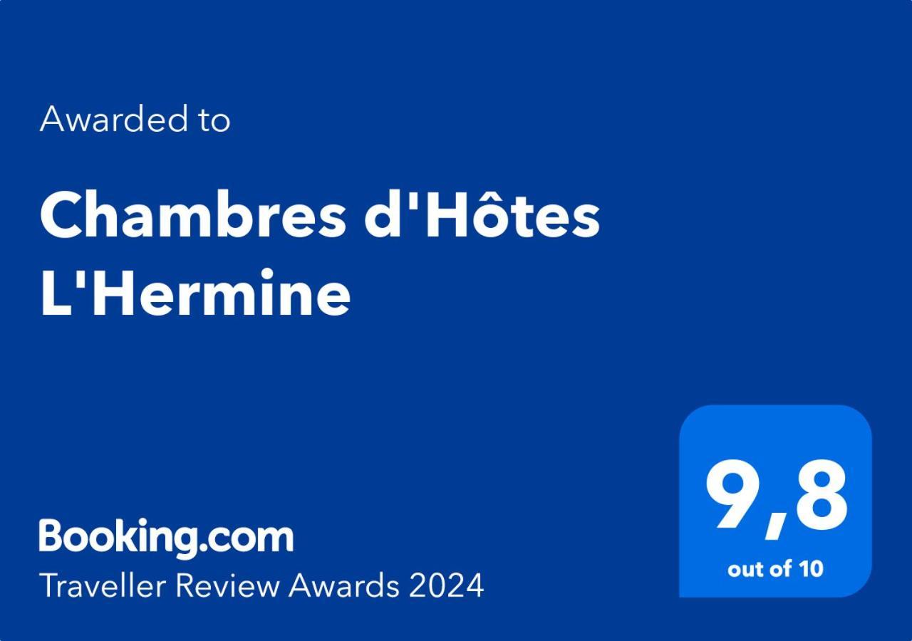 Chambres D'Hotes L'Hermine Vineuil Vineuil  Εξωτερικό φωτογραφία